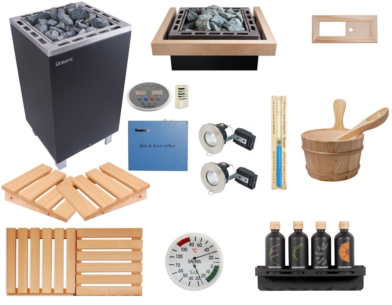 Kit de construção para sauna