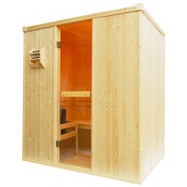Cabina de sauna finlandesa - 3 personas - 1860 x 1040 x 1950mm - OS1530