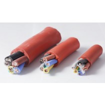 Cable de silicona resistente al calor, 5 hilos, BSEN 6141