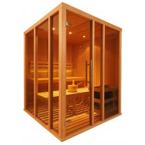 Cabina de sauna finlandesa Vision 4 Personas – V2525