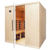 Cabina sauna de infravermelhos para 4 pessoas - IR2530L com bancos L