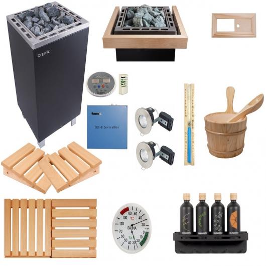 Kit de construção para sauna