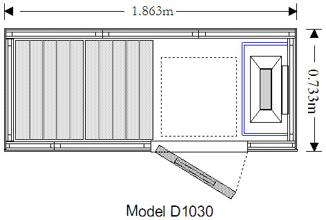 D1030 Technical drawing