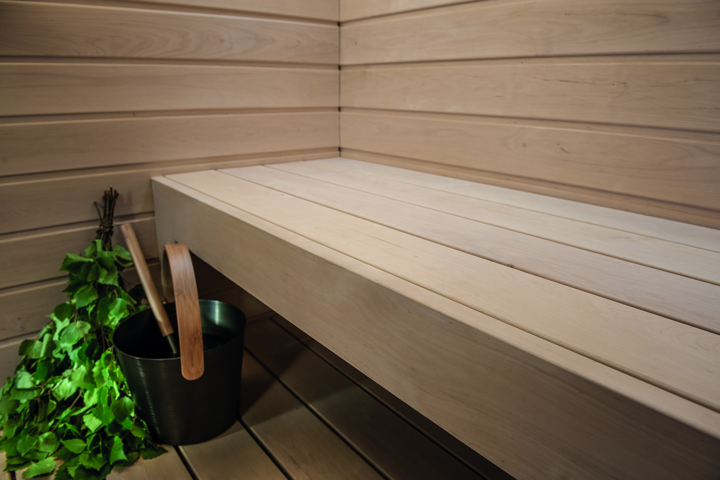 Sauna tonneau Marvik, thermowood 42mm ,sauna d'extérieur